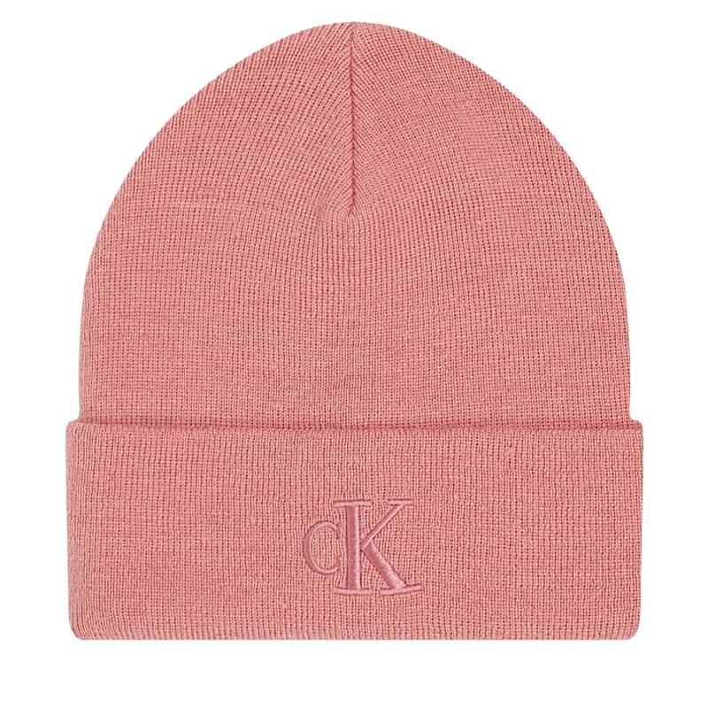 Mütze Calvin Klein Jeans Monogram Embro K60K612319 Rosa von Calvin Klein Jeans