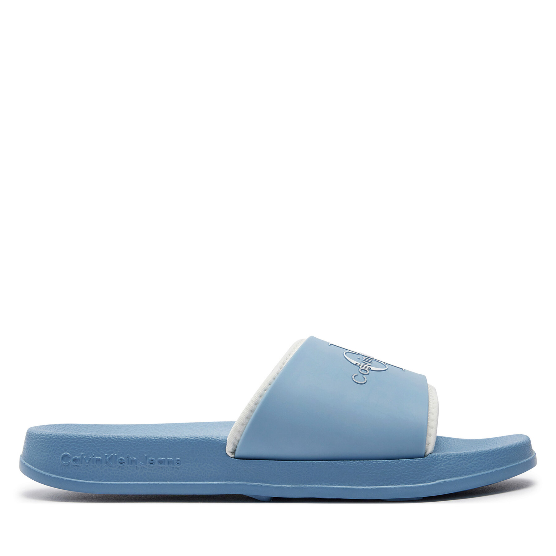 Pantoletten Calvin Klein Jeans Slide Monogram Tpu Ml Wn YW0YW00585 Blau von Calvin Klein Jeans