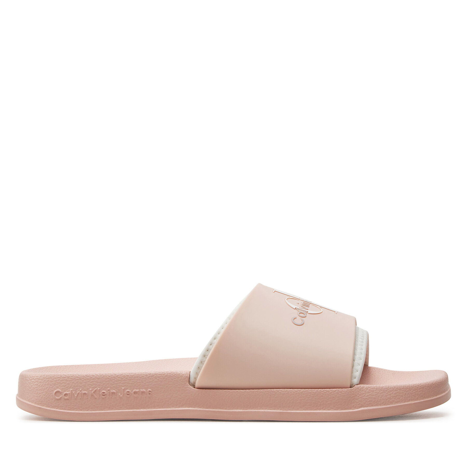 Pantoletten Calvin Klein Jeans Slide Monogram Tpu Ml Wn YW0YW00585 Rosa von Calvin Klein Jeans