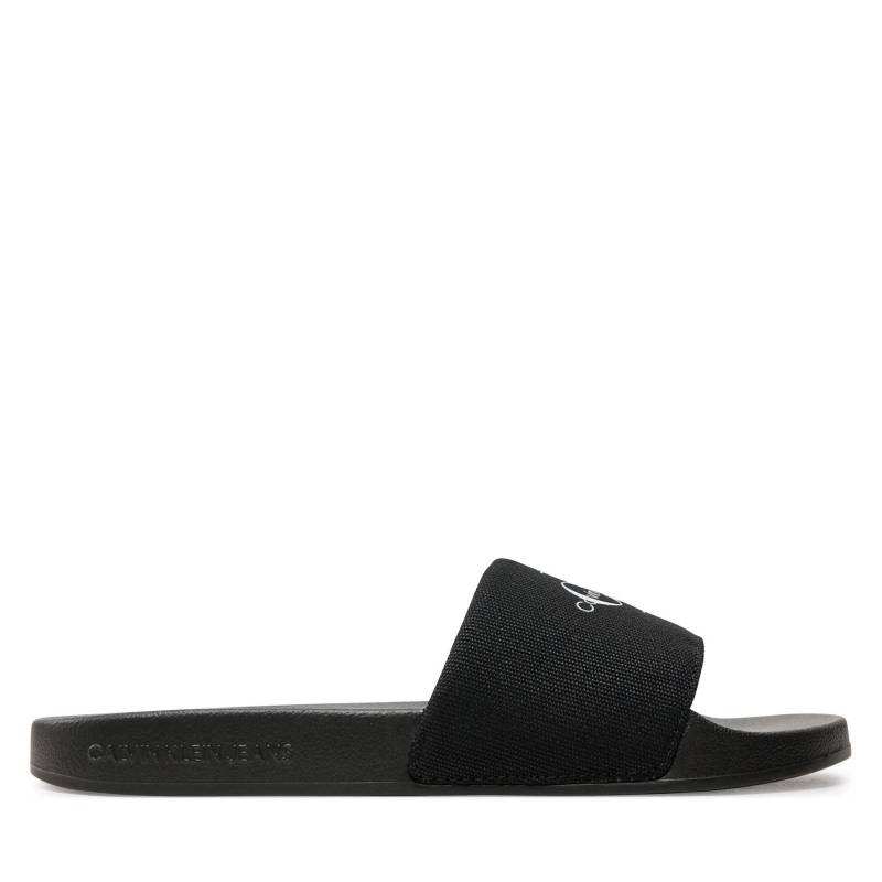 Pantoletten Calvin Klein Jeans Slide Monogram Wn YW0YW01835 Schwarz von Calvin Klein Jeans