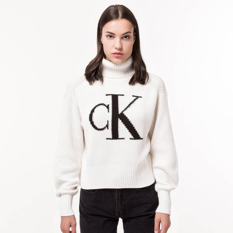 Pullover Damen Weiss  XS von Calvin Klein Jeans