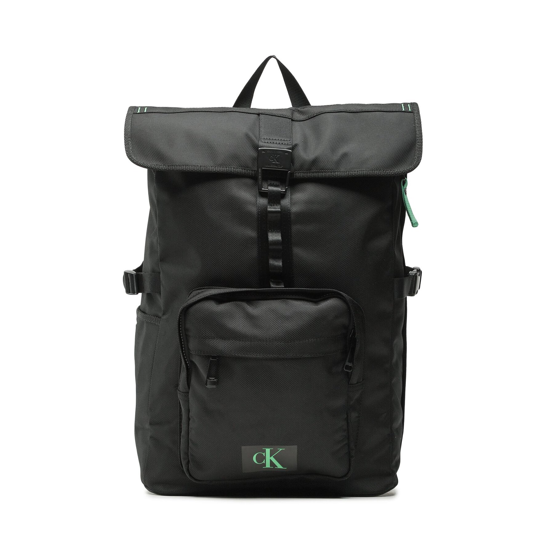 Rucksack Calvin Klein Jeans Park Culture Clip Flap Bp47 K50K510389 Schwarz von Calvin Klein Jeans