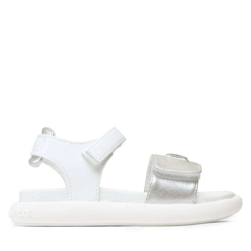 Sandalen Calvin Klein Jeans Velcro Sandal V3A2-80496-1598 S Silberfarben von Calvin Klein Jeans