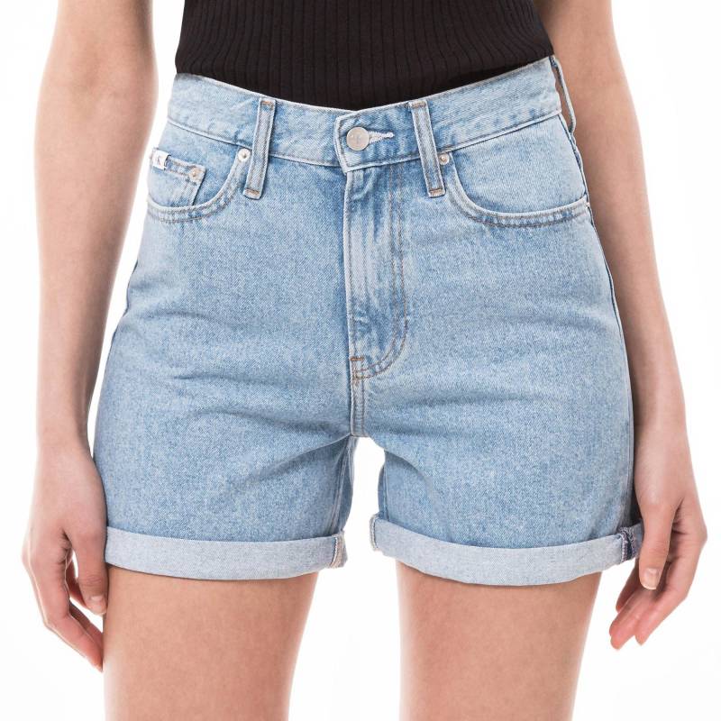 Shorts Damen Blau Denim W27 von Calvin Klein Jeans