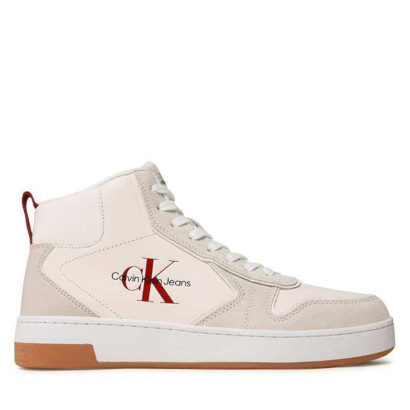 Sneakers Calvin Klein Jeans Basket Cupsole Irreg Lines YM0YM00612 Écru von Calvin Klein Jeans