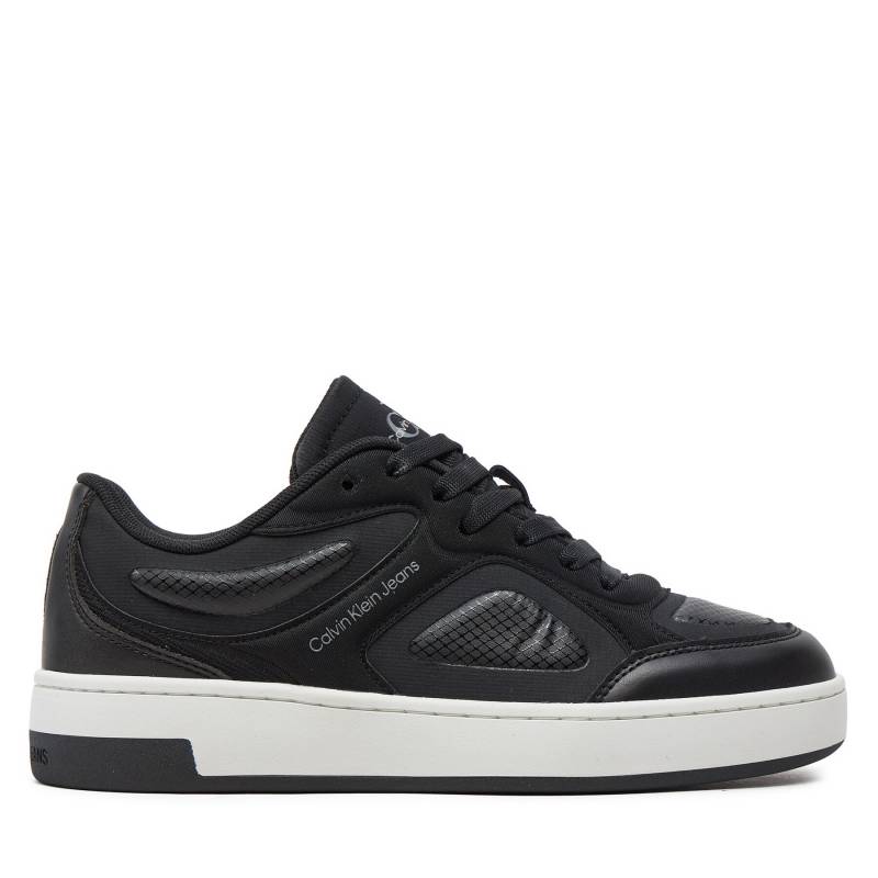 Sneakers Calvin Klein Jeans Basket Cupsole Low Mix In Mtl YW0YW01462 Schwarz von Calvin Klein Jeans