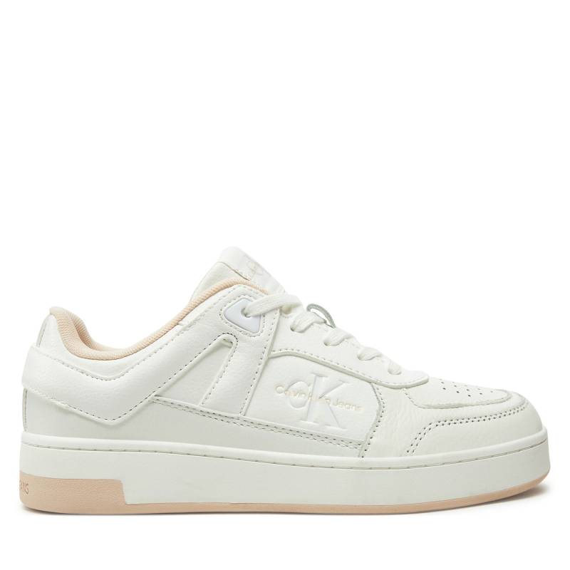 Sneakers Calvin Klein Jeans Basket Cupsole Low Mix YW0YW01650 Weiß von Calvin Klein Jeans