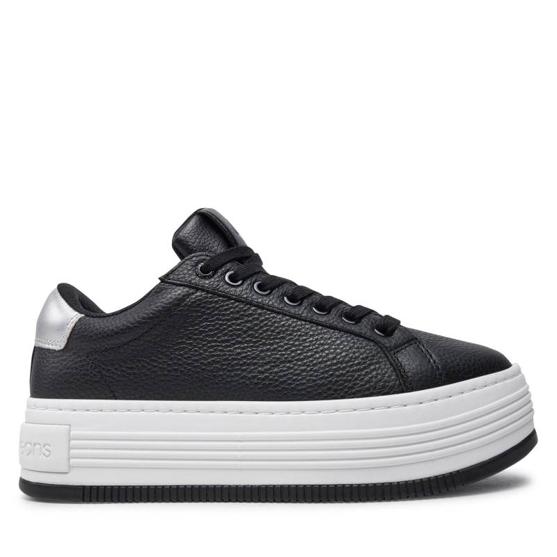 Sneakers Calvin Klein Jeans Bold Flatf Low Mix Ohb YW0YW01632 Schwarz von Calvin Klein Jeans