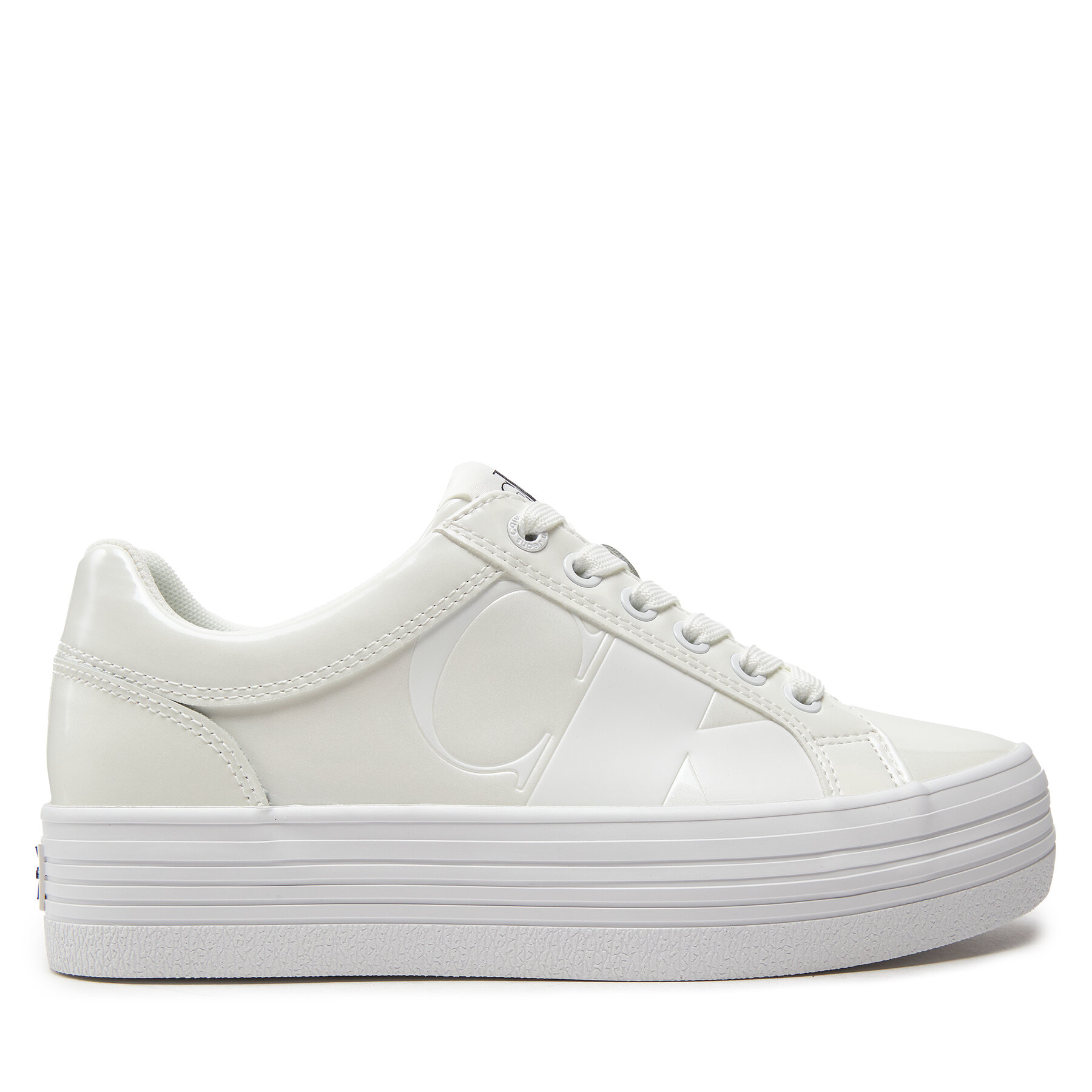 Sneakers Calvin Klein Jeans Bold Vulc Flatf Low Lth Nbs Mr YW0YW01408 Weiß von Calvin Klein Jeans