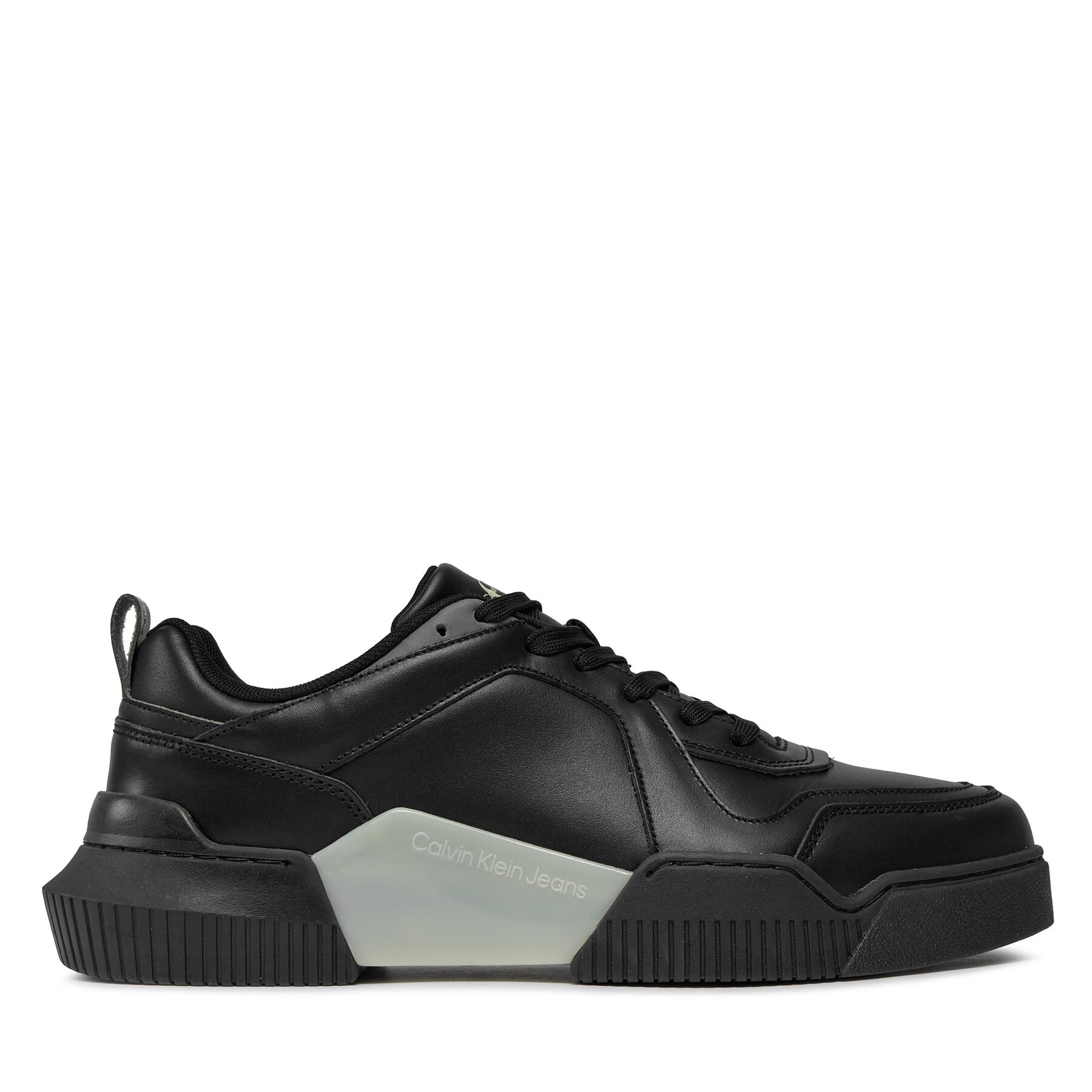 Sneakers Calvin Klein Jeans Chunky Cup 2.0 Low Lth Lum YM0YM00876 Schwarz von Calvin Klein Jeans