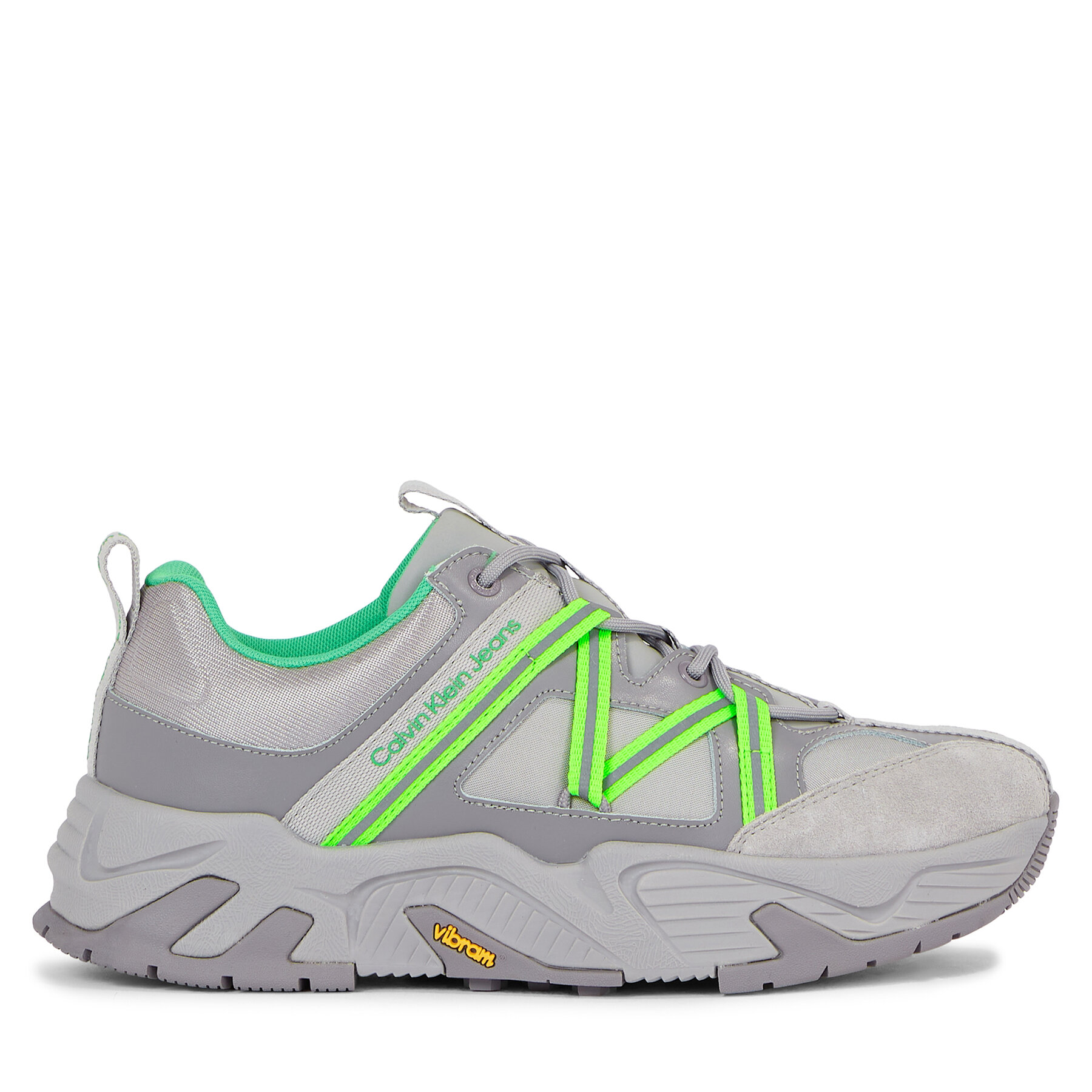 Sneakers Calvin Klein Jeans Chunky Runner Vibram Refl YM0YM00771 Grau von Calvin Klein Jeans