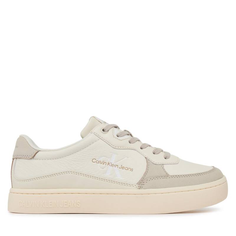 Sneakers Calvin Klein Jeans Classic Cupsole Low Lth Ml Fad YM0YM00885 Beige von Calvin Klein Jeans