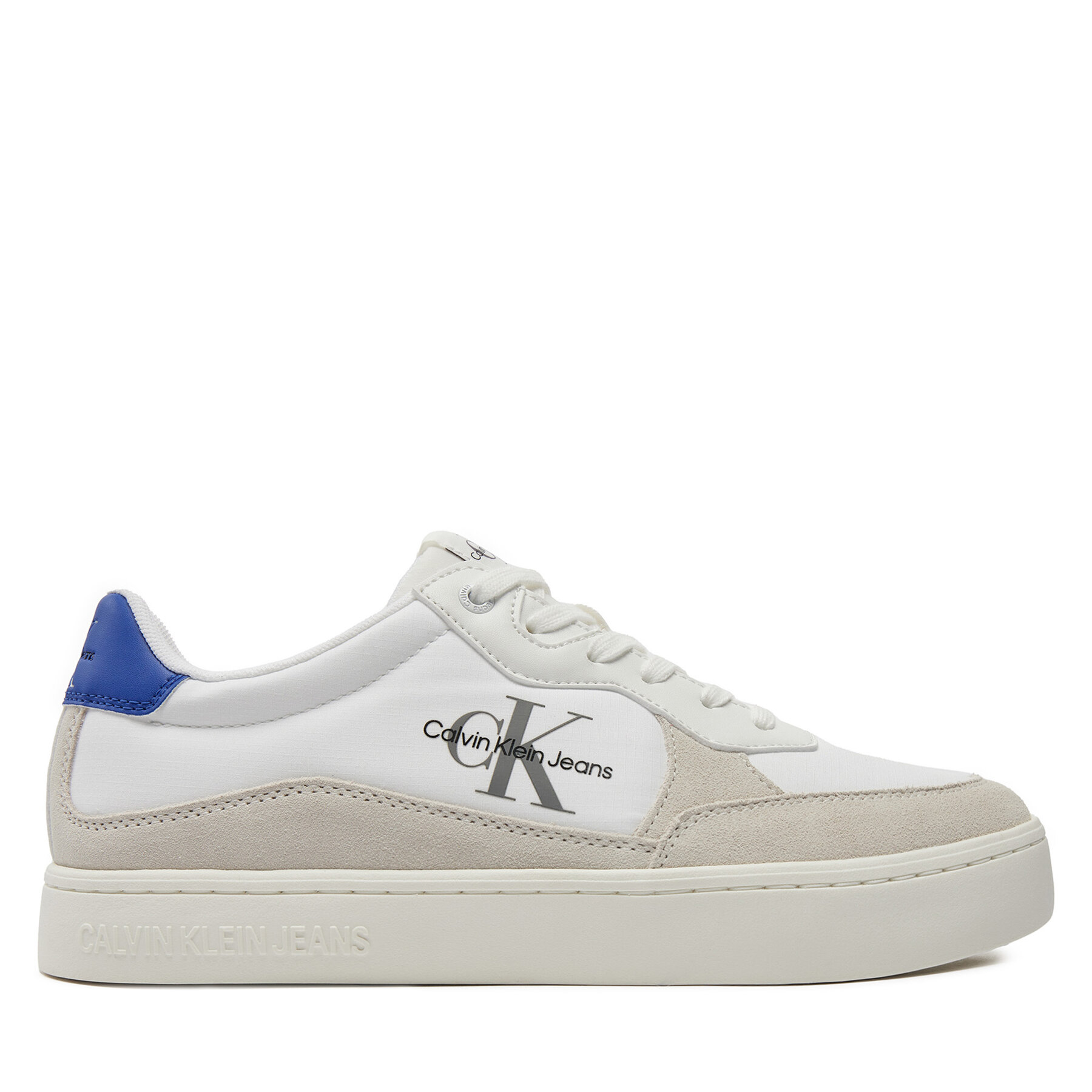 Sneakers Calvin Klein Jeans Classic Cupsole Low Mix Mtl YM0YM01033 Weiß von Calvin Klein Jeans