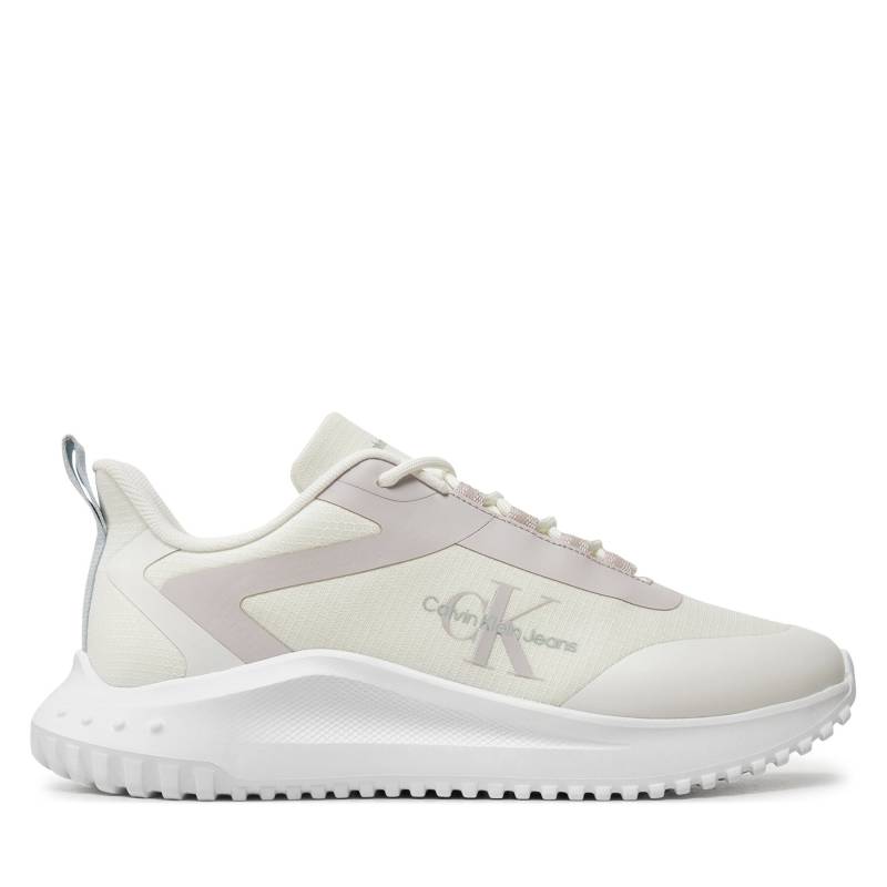 Sneakers Calvin Klein Jeans Eva Runner Low Lace Mix Ml Wn YW0YW01442 Weiß von Calvin Klein Jeans