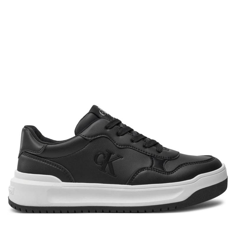 Sneakers Calvin Klein Jeans Low Cut Lace-Up Sneaker V3A9-80980-1355 S Schwarz von Calvin Klein Jeans