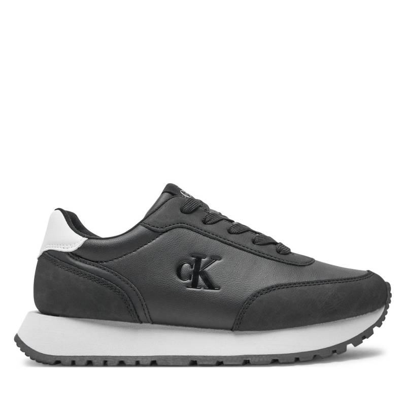 Sneakers Calvin Klein Jeans Low Cut Lace-Up Sneaker V3A9-81004-1269 D Schwarz von Calvin Klein Jeans