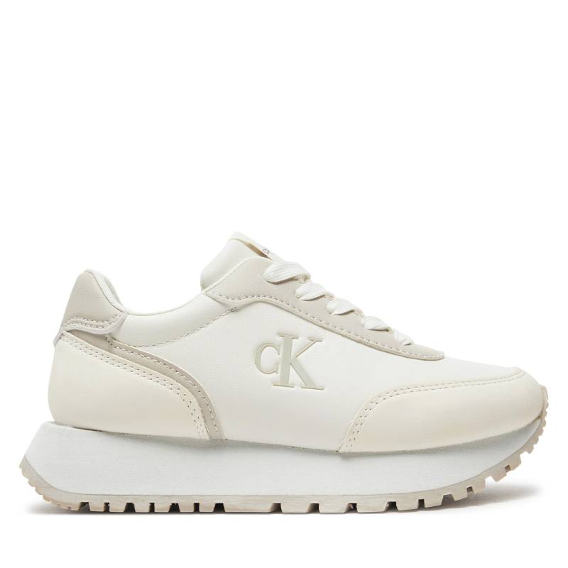 Sneakers Calvin Klein Jeans Low Cut Lace-Up Sneaker V3A9-81004-1269 M Écru von Calvin Klein Jeans