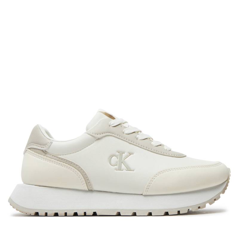 Sneakers Calvin Klein Jeans Low Cut Lace-Up Sneaker V3A9-81004-1269 S Écru von Calvin Klein Jeans