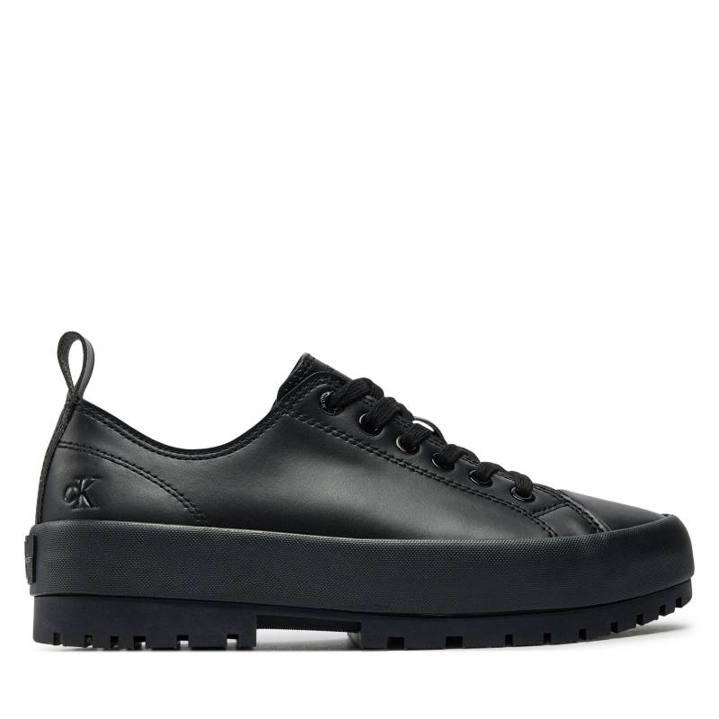 Sneakers Calvin Klein Jeans Lugged Hybrid Laceup Mg Mtl YW0YW01504 Schwarz von Calvin Klein Jeans