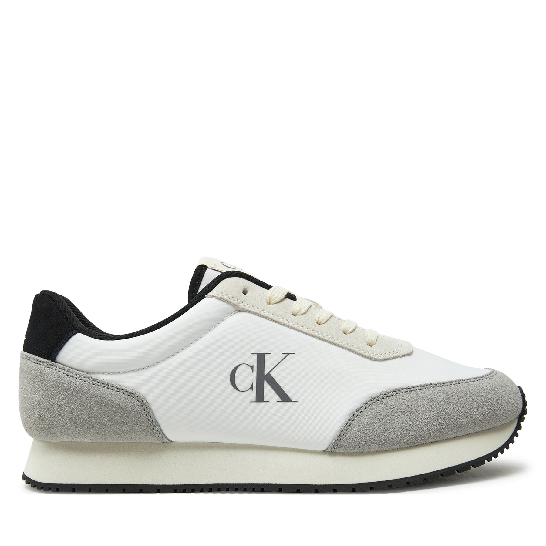 Sneakers Calvin Klein Jeans Retro Runner Iconic Snk YM0YM01119 Weiß von Calvin Klein Jeans