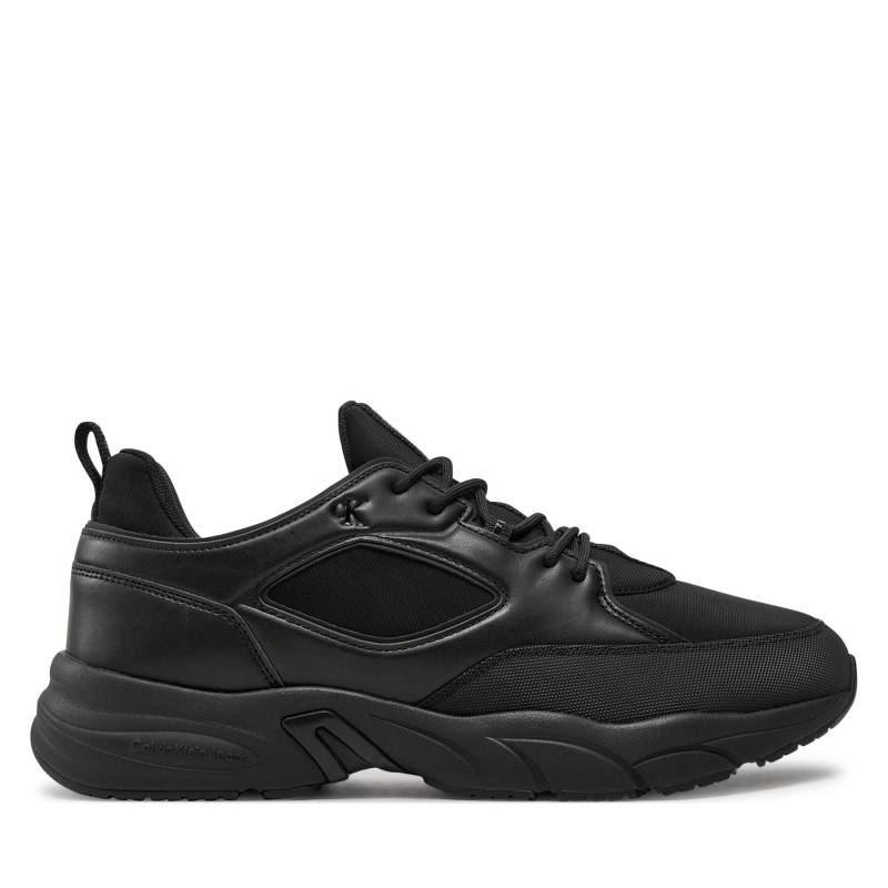 Sneakers Calvin Klein Jeans Retro Tennis Low Laceup Mtl YM0YM00991 Schwarz von Calvin Klein Jeans