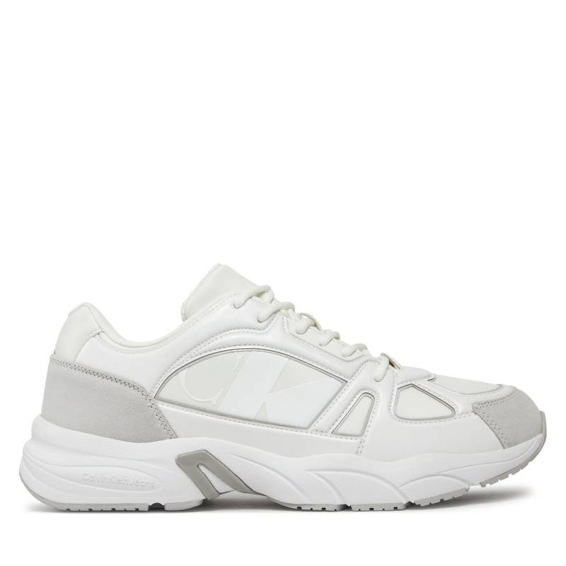 Sneakers Calvin Klein Jeans Retro Tennis Low Mix Nbs Lum YM0YM00882 Weiß von Calvin Klein Jeans