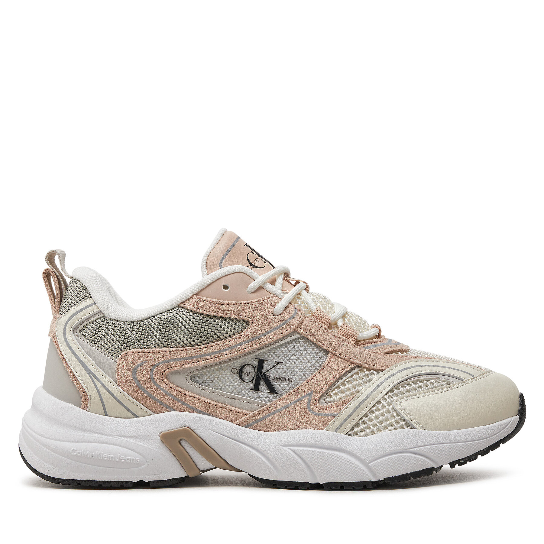 Sneakers Calvin Klein Jeans Retro Tennis Su-Mesh Wn YW0YW00891 Beige von Calvin Klein Jeans