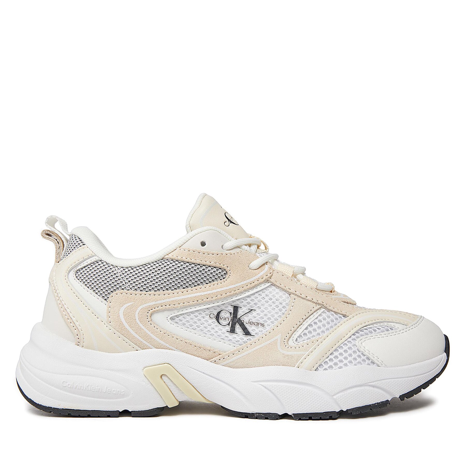 Sneakers Calvin Klein Jeans Retro Tennis Su-Mesh Wn YW0YW00891 Beige von Calvin Klein Jeans