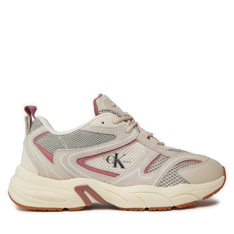 Sneakers Calvin Klein Jeans Retro Tennis Su-Mesh Wn YW0YW00891 Beige von Calvin Klein Jeans