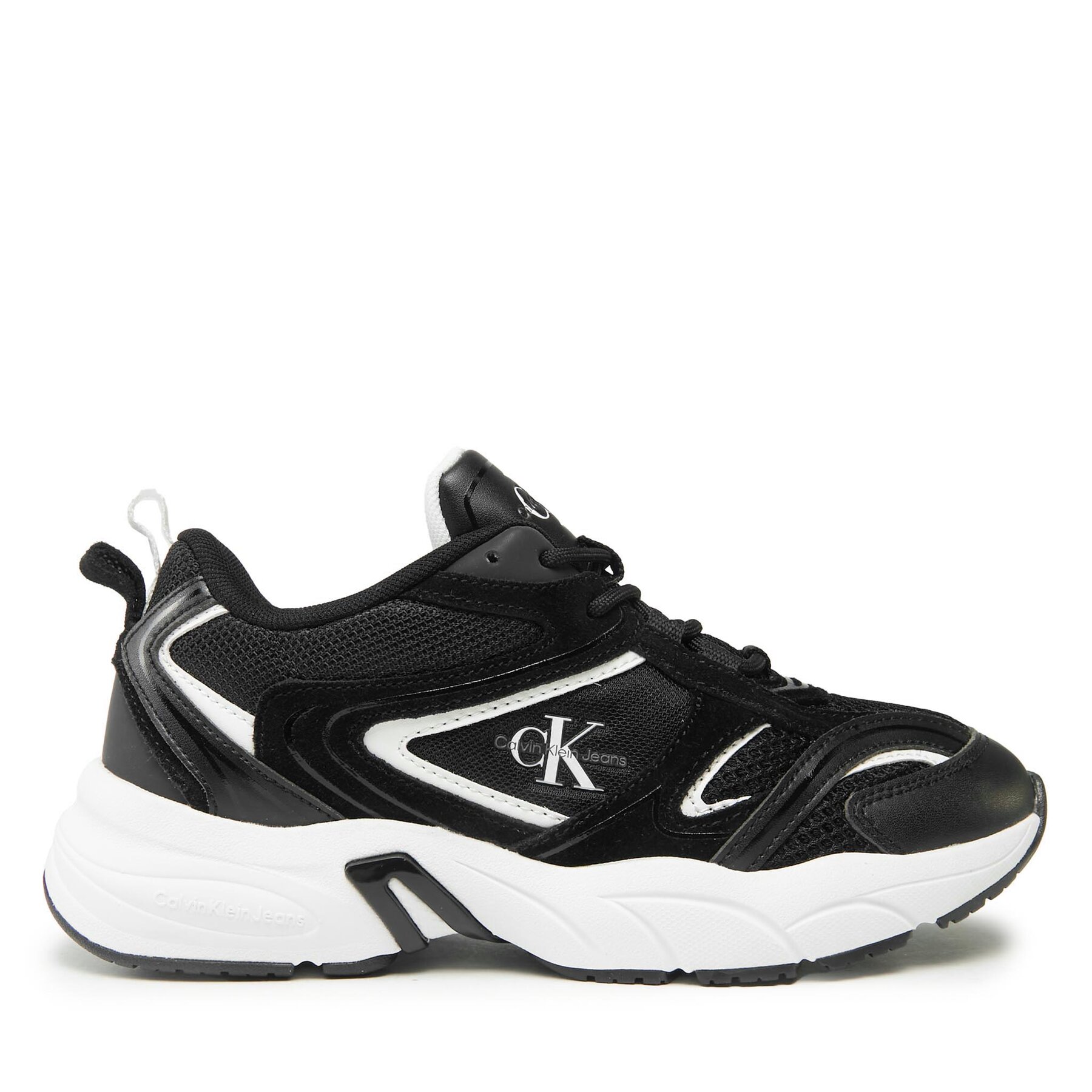 Sneakers Calvin Klein Jeans Retro Tennis Su-Mesh wN YW0YW00891 Schwarz von Calvin Klein Jeans