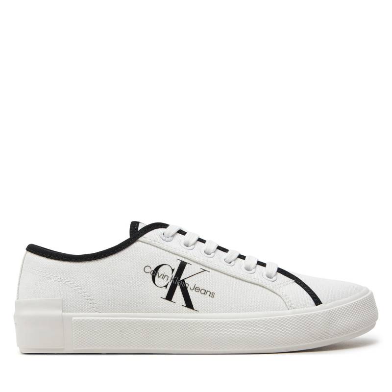 Sneakers Calvin Klein Jeans Skater Vulcanized Low Cs Ml Mr YW0YW01453 Weiß von Calvin Klein Jeans