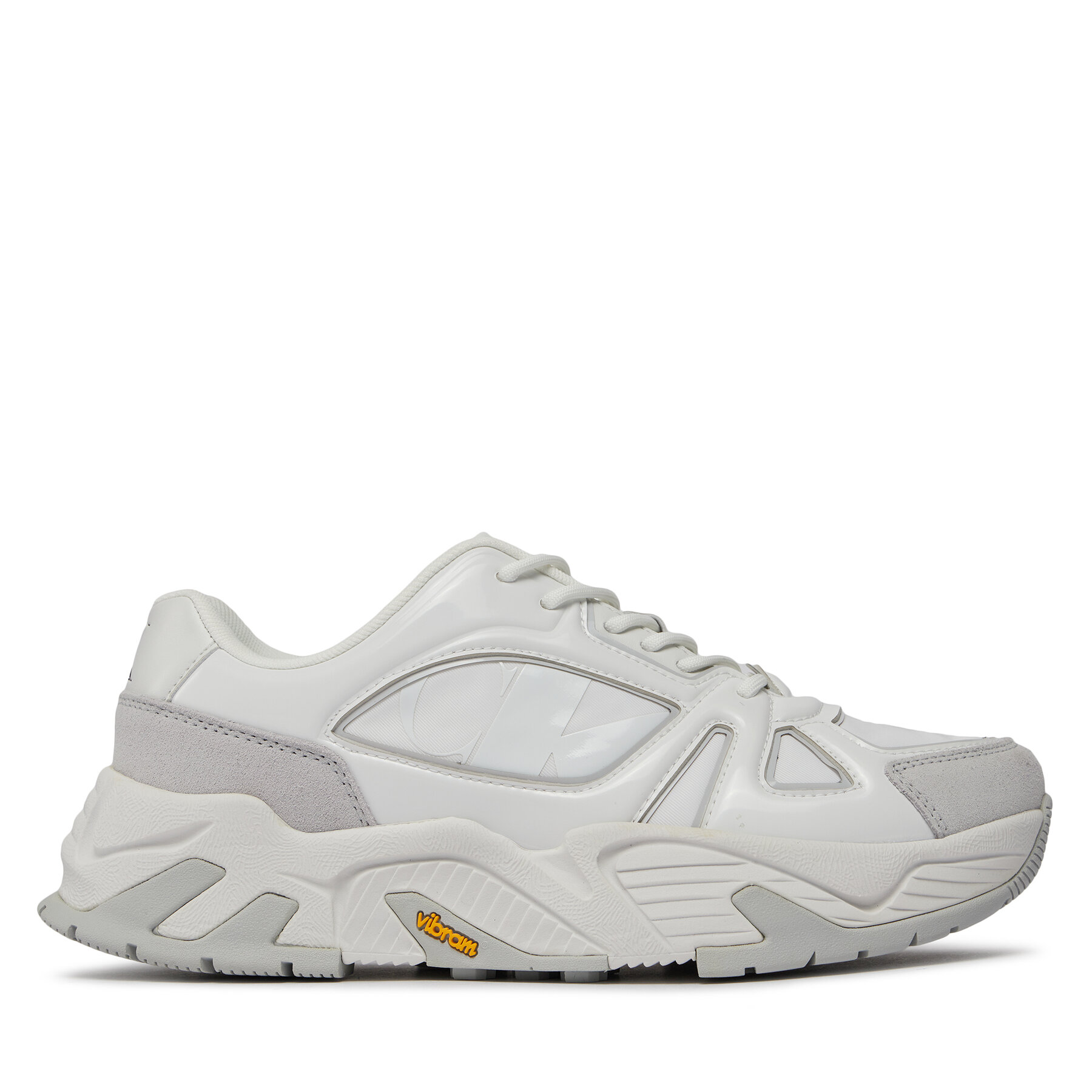 Sneakers Calvin Klein Jeans Vibram Runner Low Mix Nbs Lum YM0YM00880 Weiß von Calvin Klein Jeans