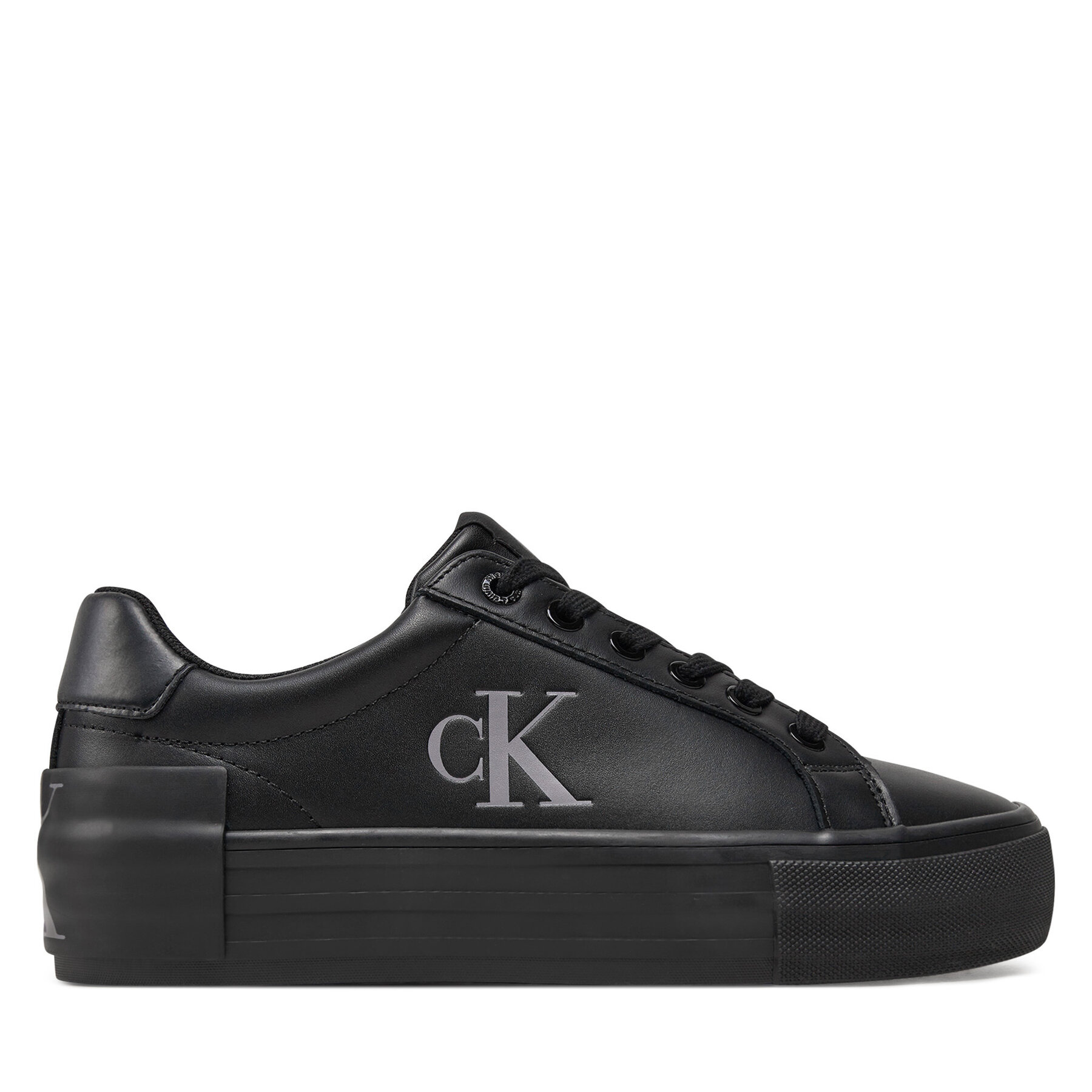 Sneakers Calvin Klein Jeans Vulc Flatform YW0YW01613 Schwarz von Calvin Klein Jeans