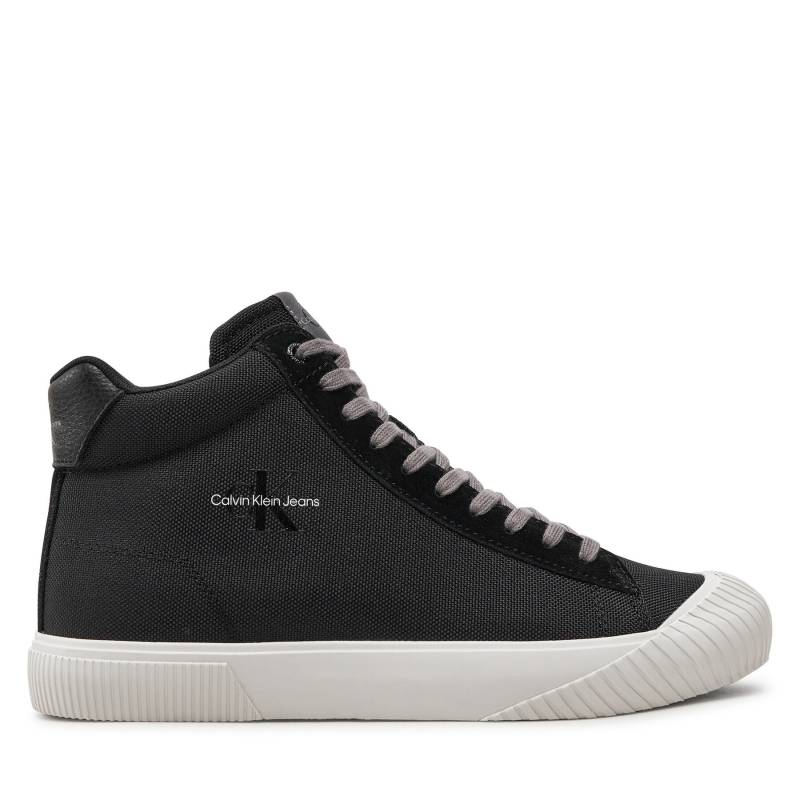 Sneakers aus Stoff Calvin Klein Jeans Skater Vulc Mid Mtr YM0YM00999 Schwarz von Calvin Klein Jeans