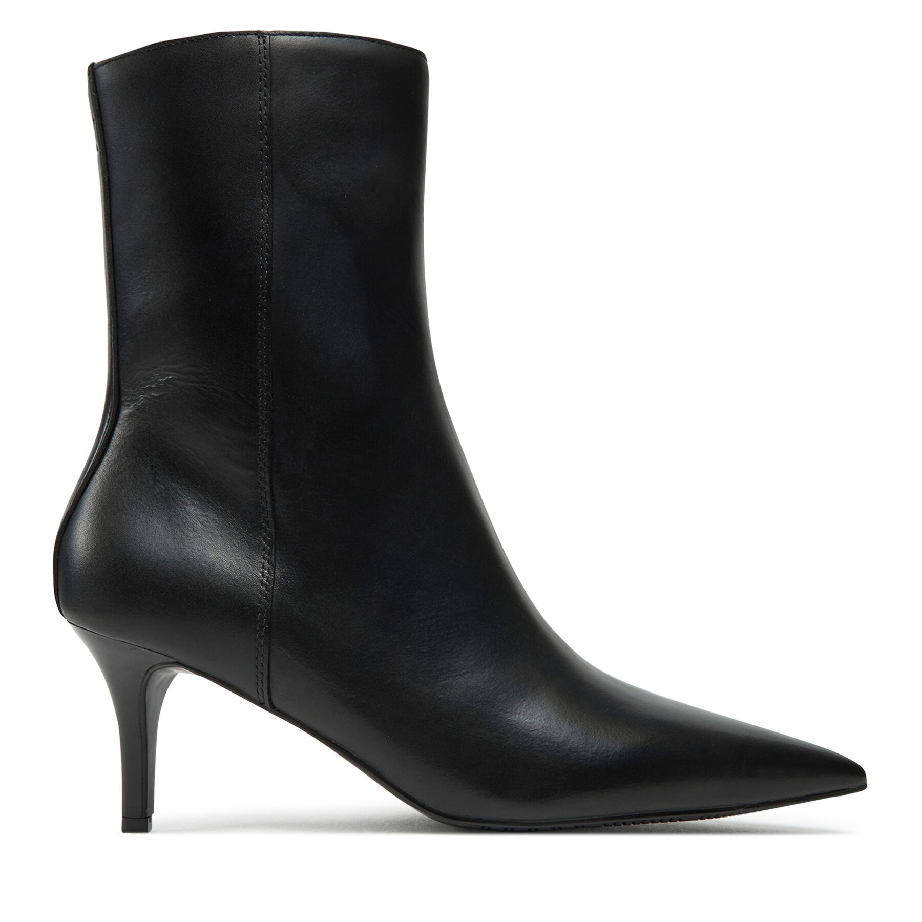 Stiefeletten Calvin Klein Jeans 60Mm Stiletto Heel Bootie YW0YW01836 Schwarz von Calvin Klein Jeans