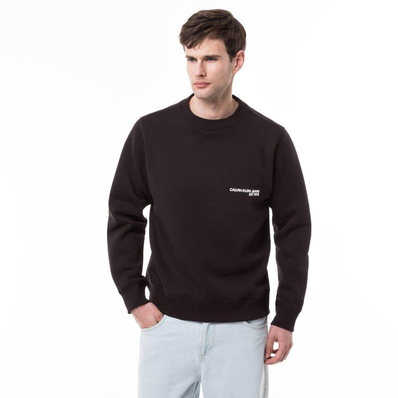 Sweatshirt Herren Black M von Calvin Klein Jeans