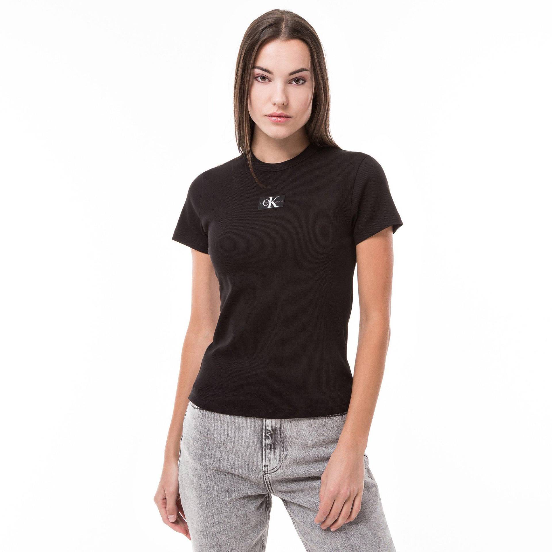 T-shirt Damen Black L von Calvin Klein Jeans