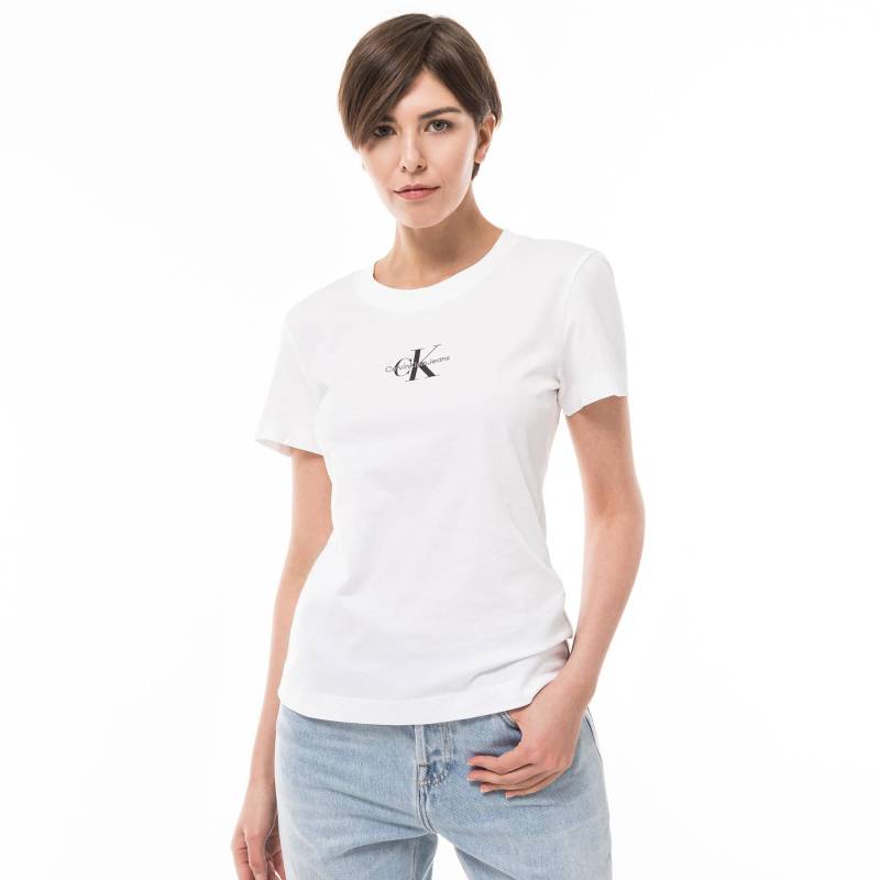 T-shirt Damen Weiss L von Calvin Klein Jeans