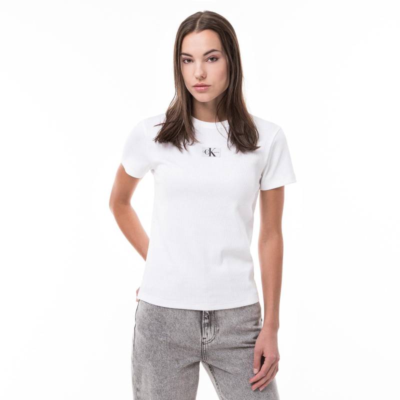 T-shirt Damen Weiss S von Calvin Klein Jeans