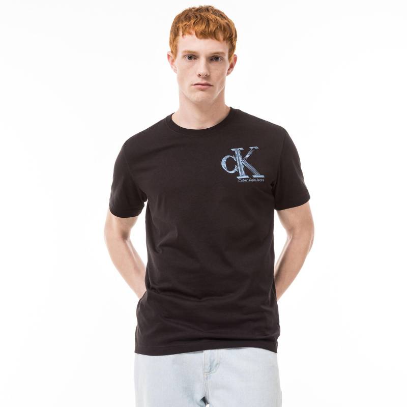 T-shirt Herren Black L von Calvin Klein Jeans