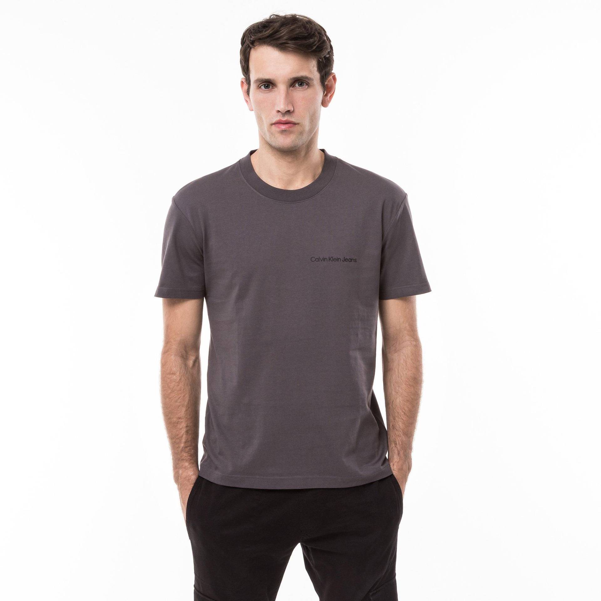 T-shirt Herren Dunkelgrau M von Calvin Klein Jeans