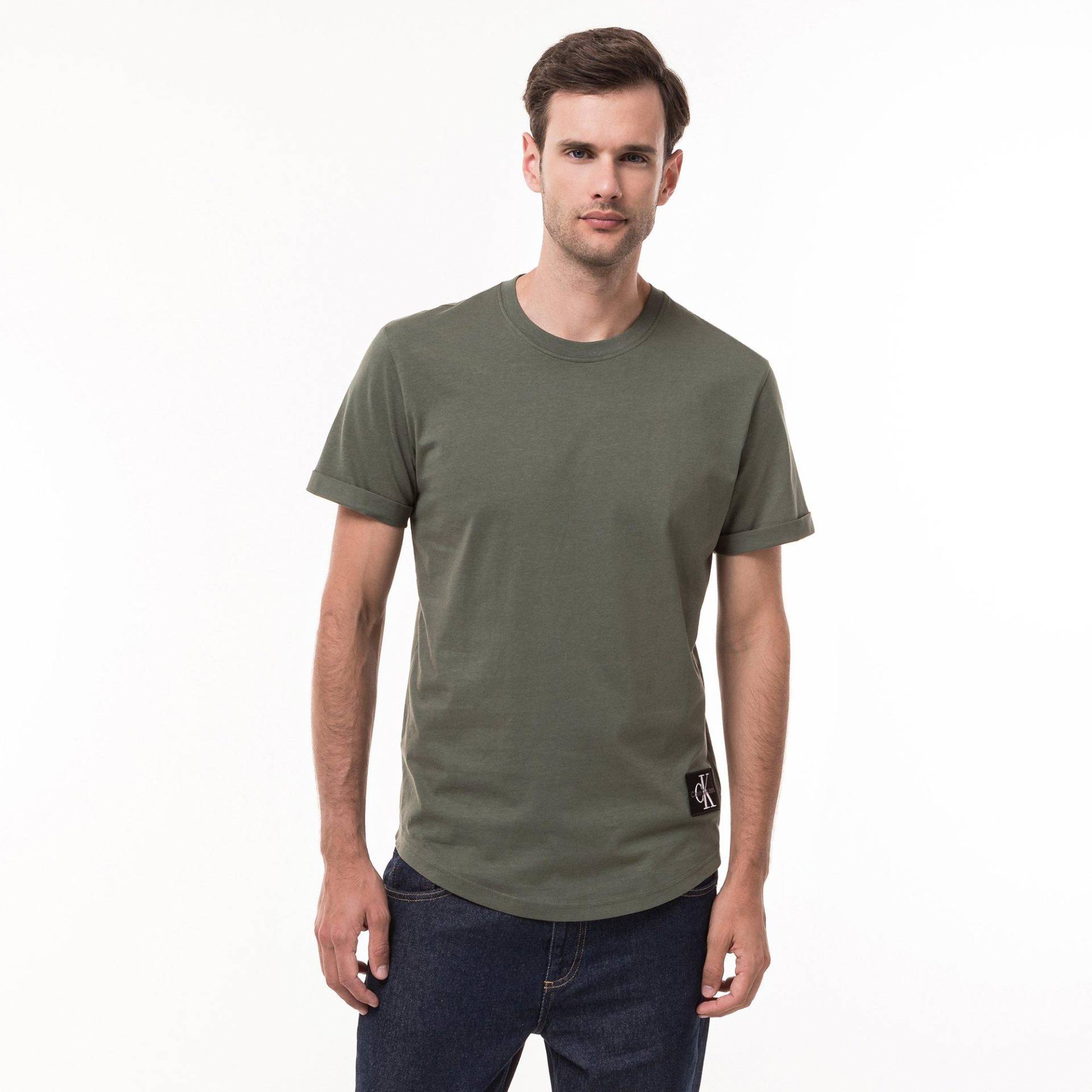 T-shirt Herren Olivegrün L von Calvin Klein Jeans