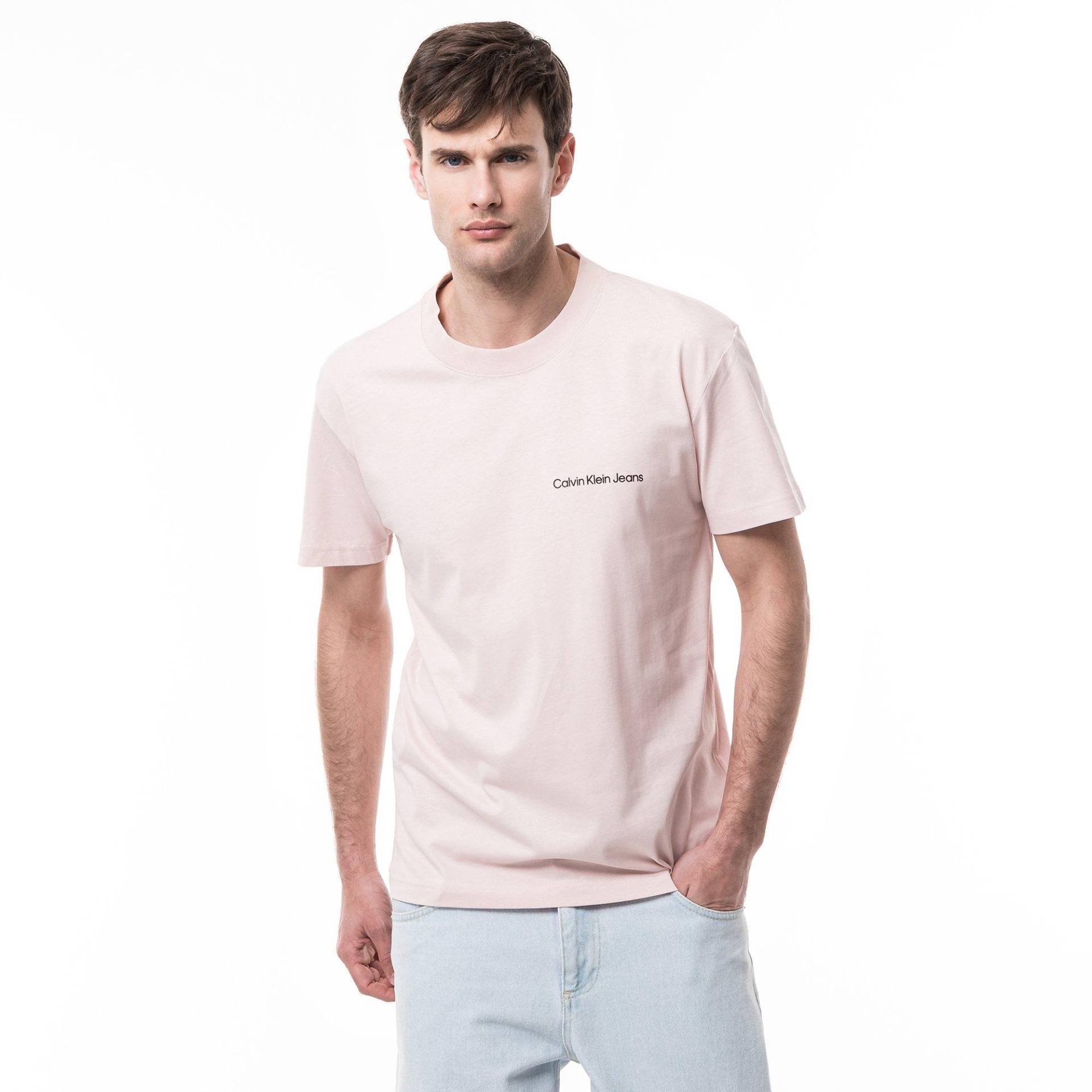 T-shirt Herren Rosa XXL von Calvin Klein Jeans