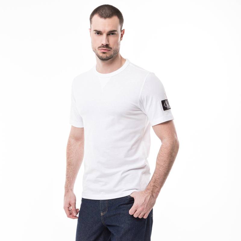 T-shirt Herren Weiss M von Calvin Klein Jeans