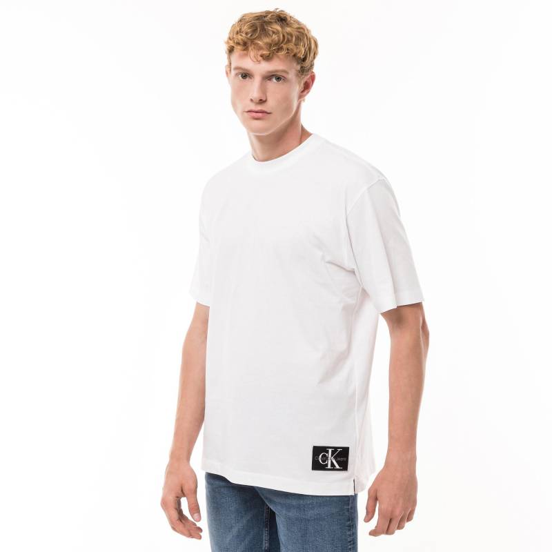 T-shirt Herren Weiss M von Calvin Klein Jeans