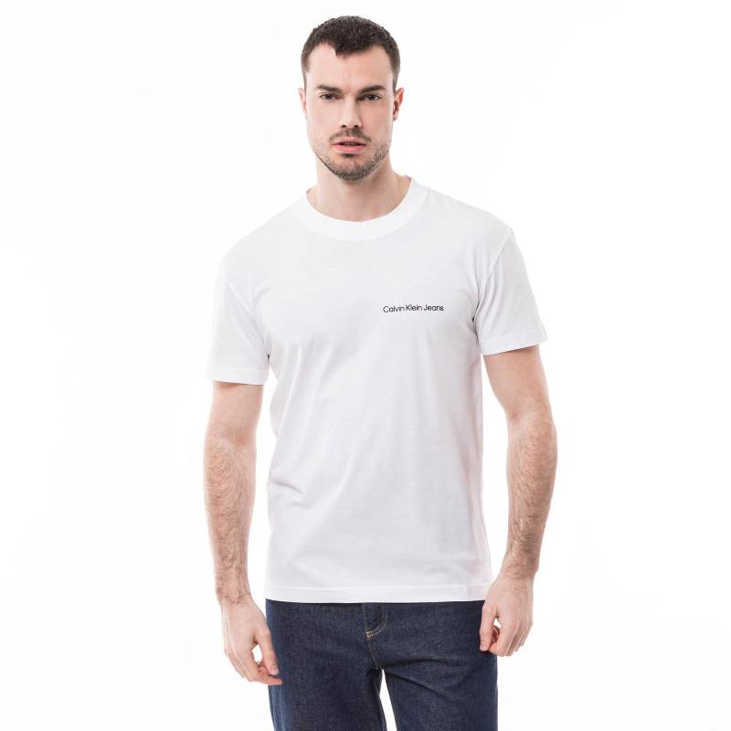 Calvin Klein Jeans - T-Shirt, für Herren, Weiss, Größe S von Calvin Klein Jeans