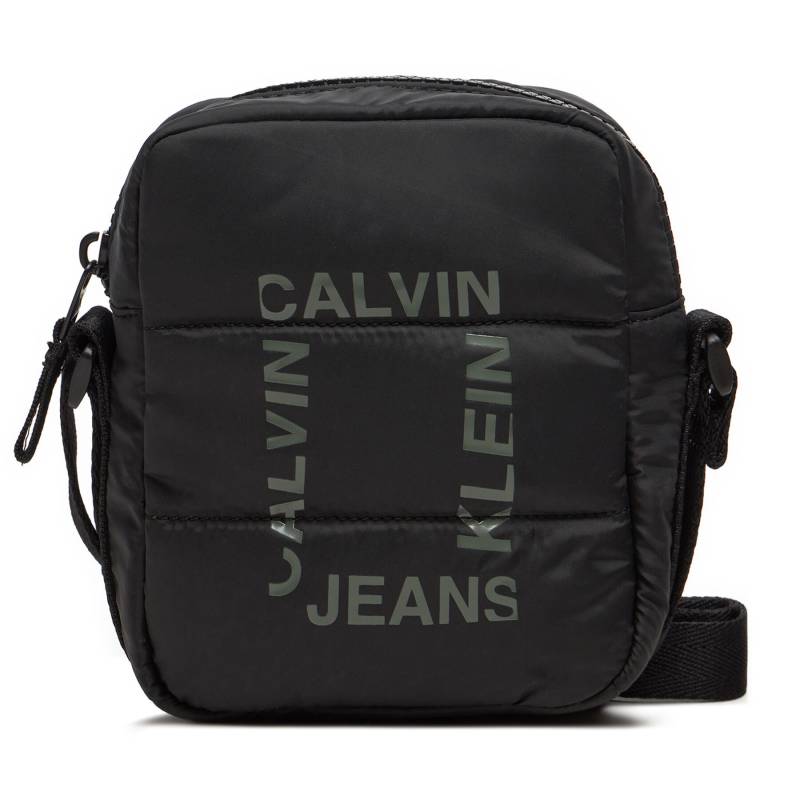 Umhängetasche Calvin Klein Jeans Grid Logo IU0IU00649 Schwarz von Calvin Klein Jeans