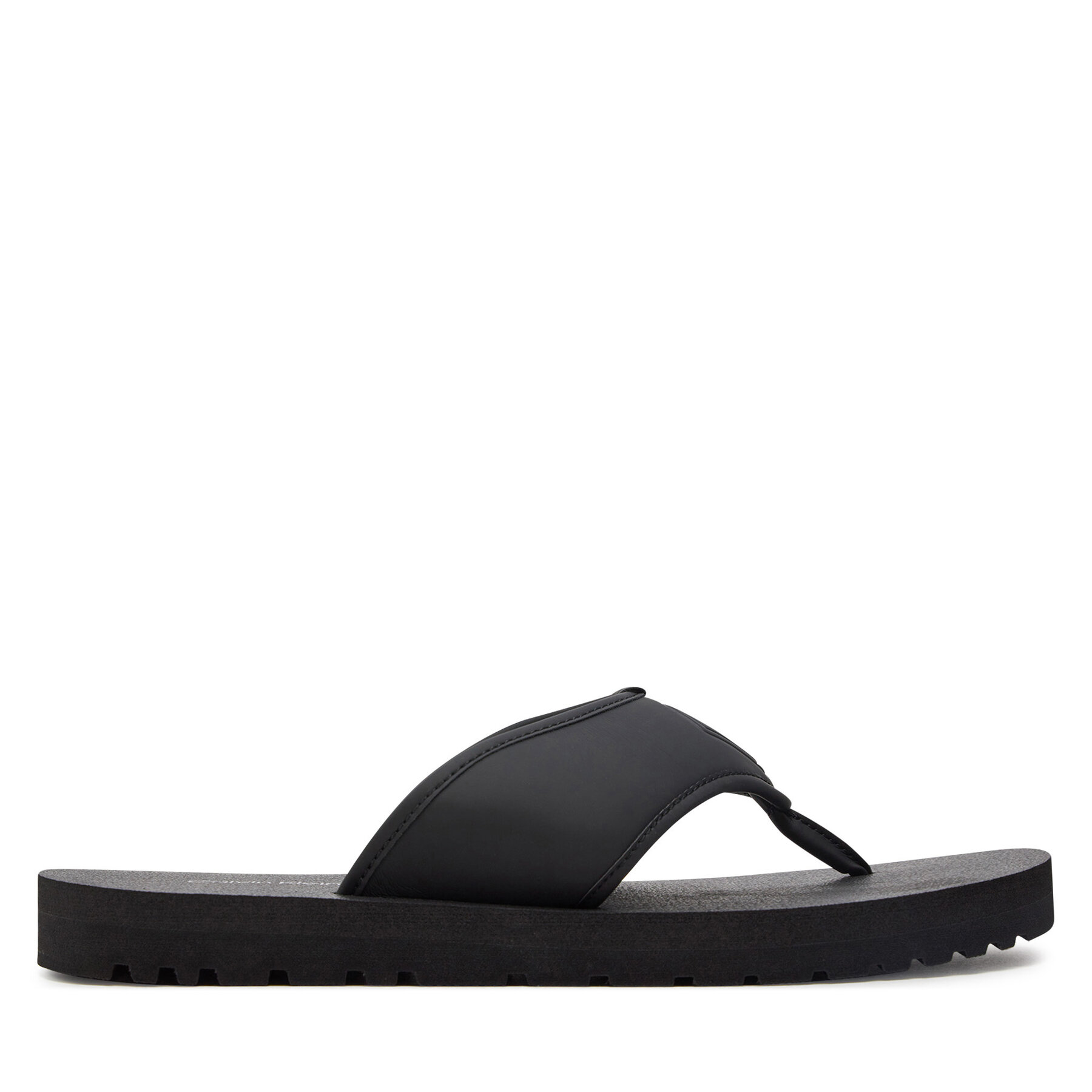 Zehentrenner Calvin Klein Jeans Thong Sandal Slipon Rp In Btw YM0YM00943 Schwarz von Calvin Klein Jeans