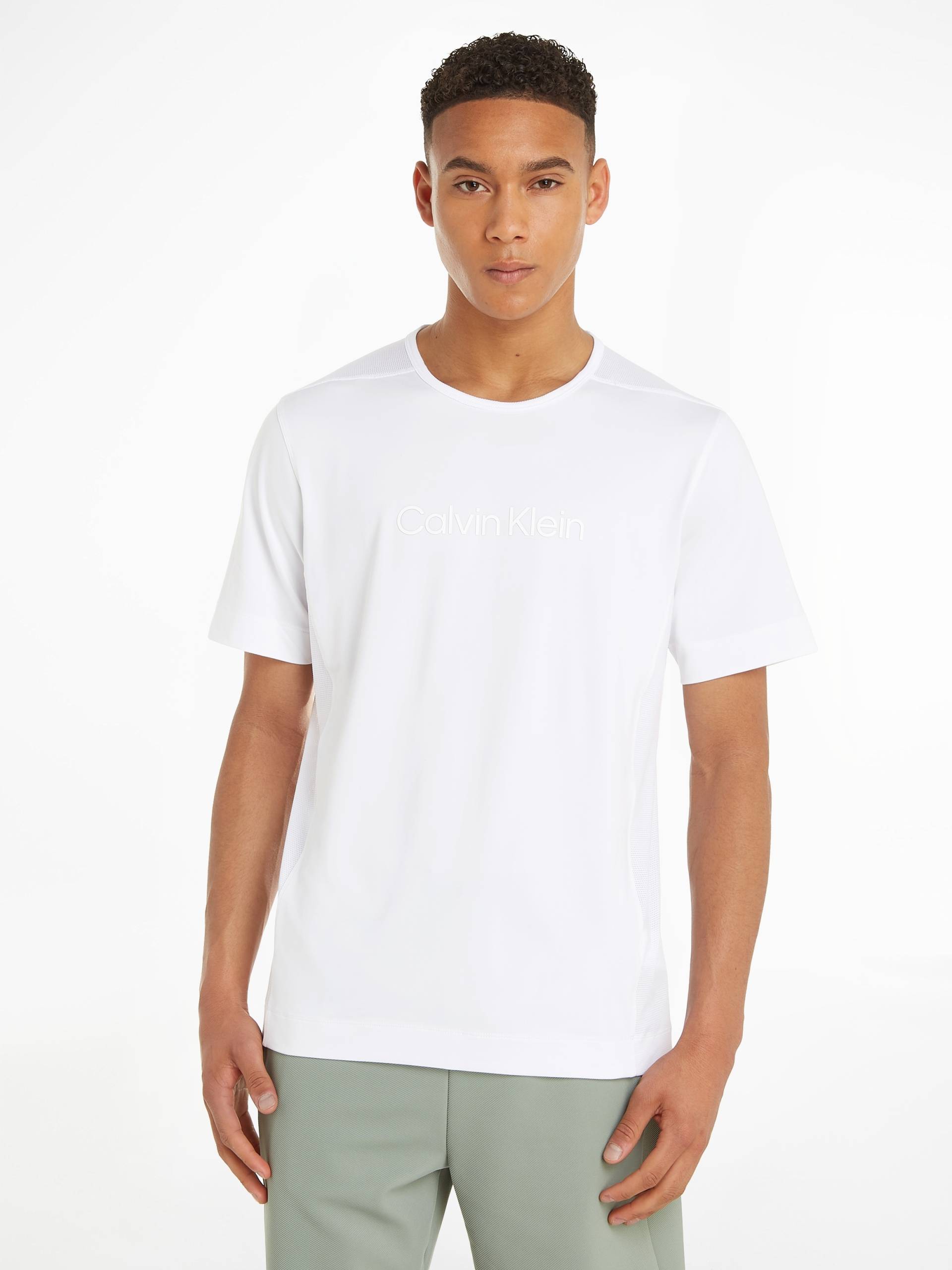 Calvin Klein Sport Kurzarmshirt, mit Rundhalsausschnitt von Calvin Klein Sport