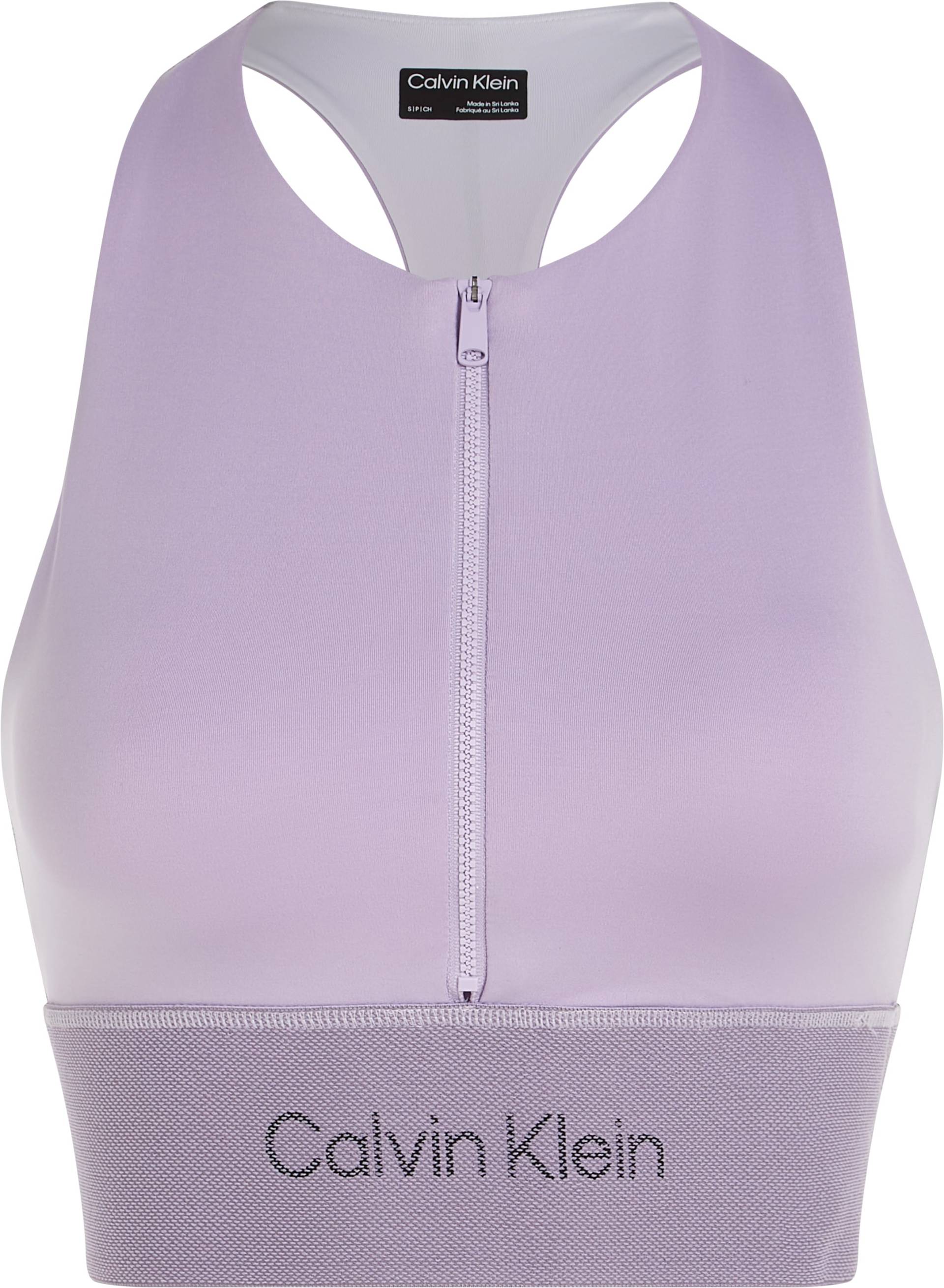 Calvin Klein Sport Sport-Bustier »WO - Medium Support Sports Bra«, mit Reissverschluss von Calvin Klein Sport